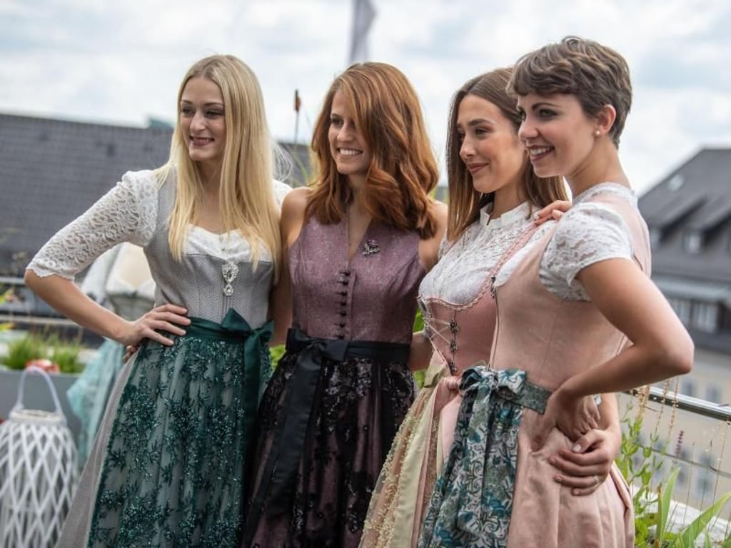 Die neue Dirndl-Kollektion von Cathy Hummels. Foto: Lino Mirgeler