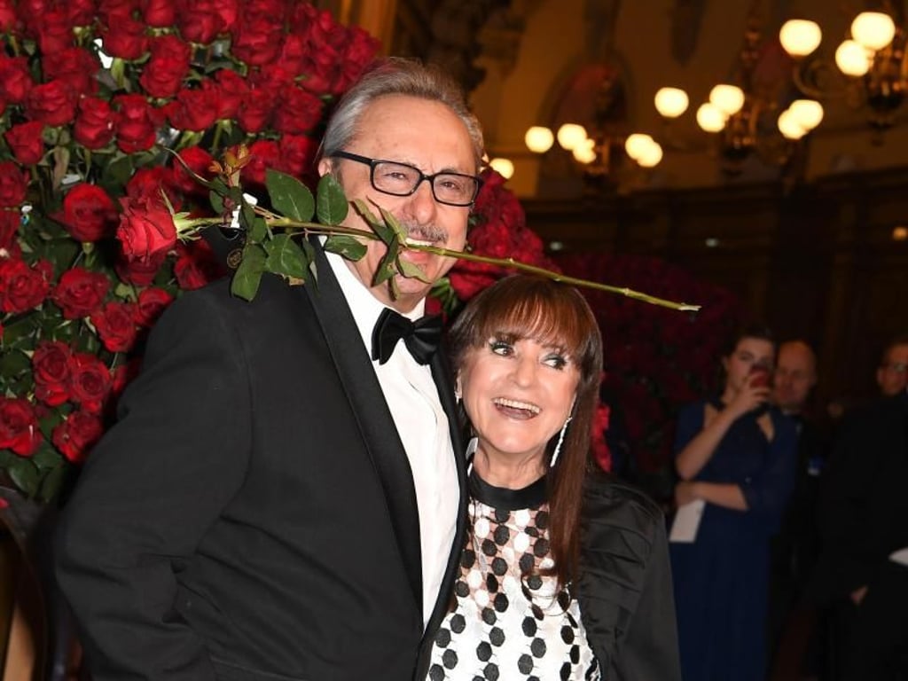 Rosen-Spaß mit Wolfgang Stumph und seine Frau Christine. Foto: Britta Pedersen