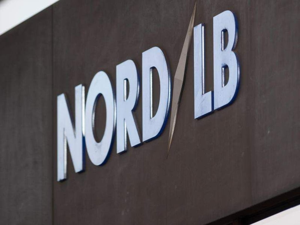«NordLB» ist über dem Eingang zur Landesbank Nord zu lesen. Foto: Klaus-Dietmar Gabbert/Archiv