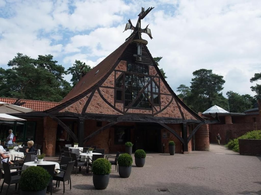 Expressionismus in Worpswede: Das «Cafe Worpswede». Foto: Carmen Jaspersen