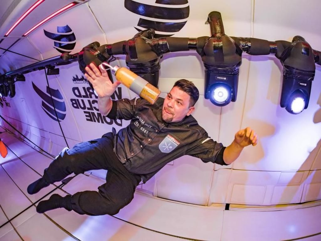TV-Koch Tim Mälzer fühlt sich ganz leicht. Foto: BigCityBeats WORLD CLUB DOME
