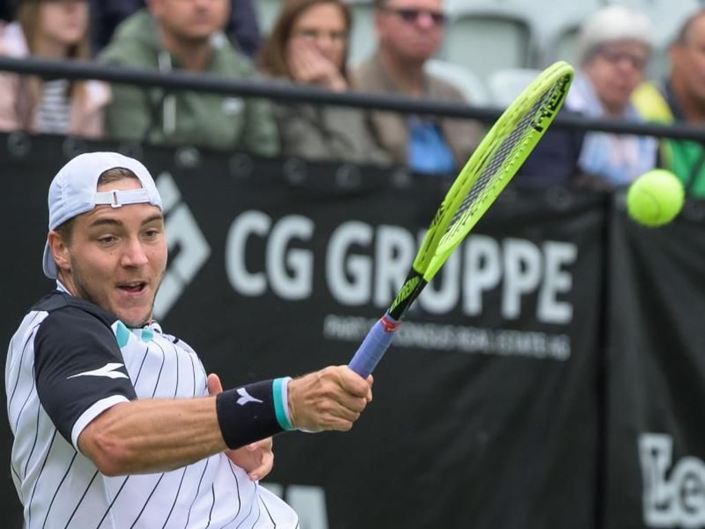 Starker Start in Stuttgart: Jan-Lennard Struff. Foto: Silas Stein