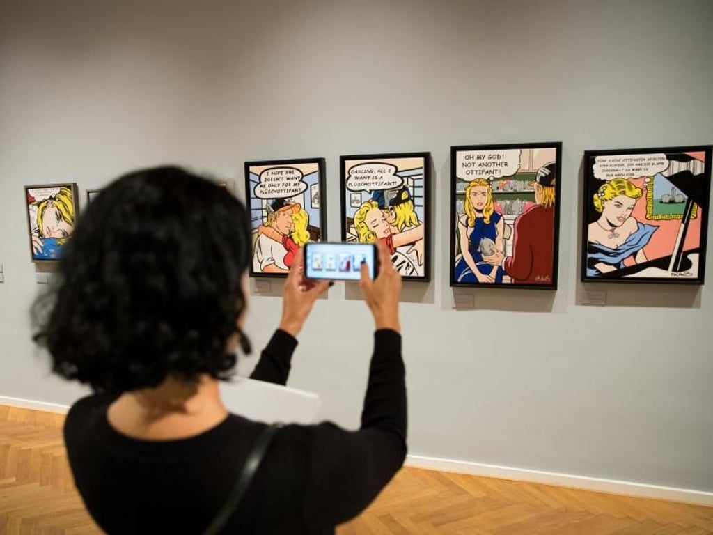 Otto kann auch Pop Art. Foto: Christian Charisius