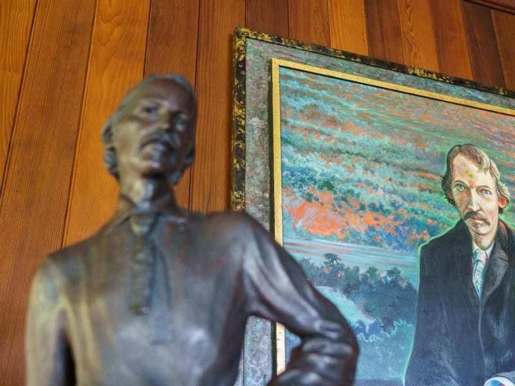 Der schottische Autor Robert Louis Stevenson kam mit seiner Familie nach Samoa - sein einstiges Wohnhaus kann heute besichtigt werden. Foto: Philipp Laage
