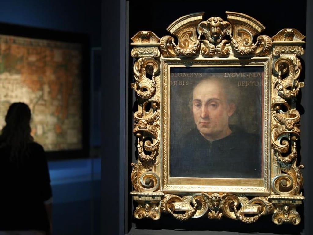 Ein Bildnis des Christoph Kolumbus (um 1520/40) ist während der Sonderausstellung zu bestaunen. Foto: Daniel Karmann