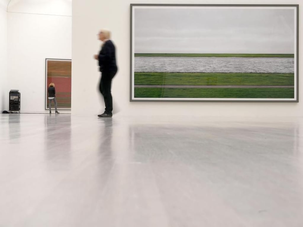 Andreas Gursky, Rhein II, 1999/2015. Foto: Henning Kaiser