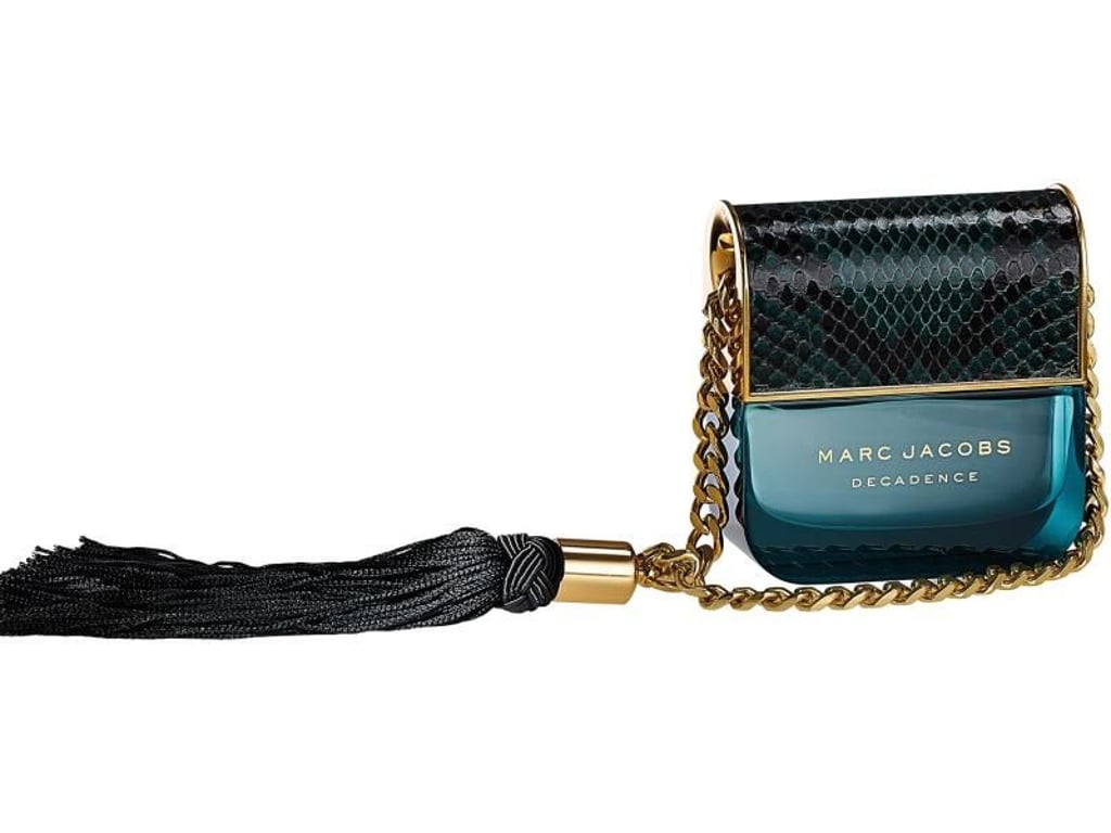 In einem ausgefallenen Flakon präsentiert sich Decadence von Marc Jacobs (50 Mml 85 Euro). Foto: Marc Jacobs