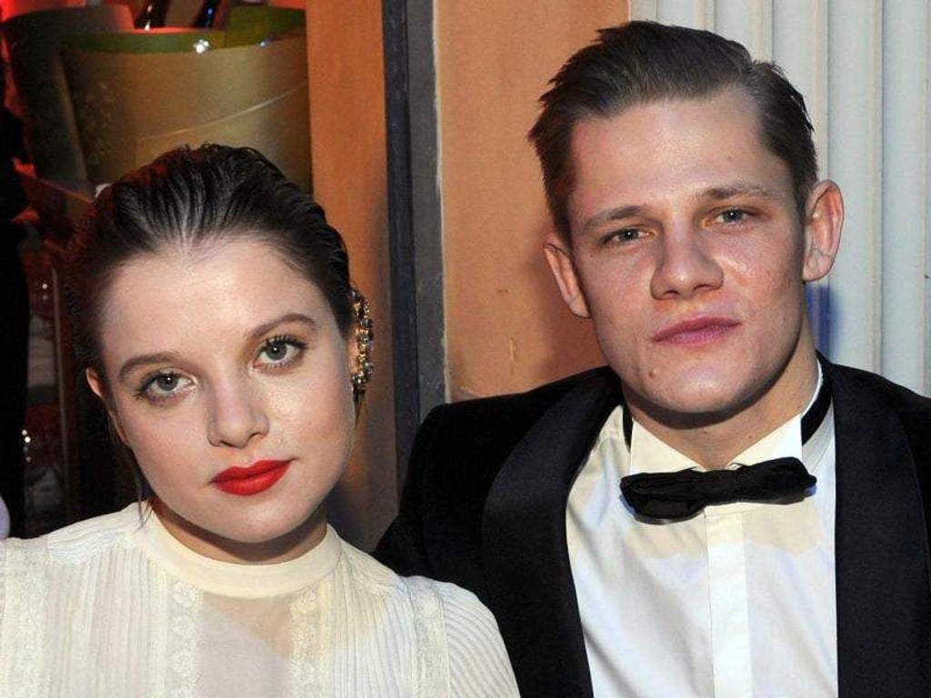 Jella Haase und Max von der Groeben beim 45. Deutschen Filmball. Foto: Ursula Düren