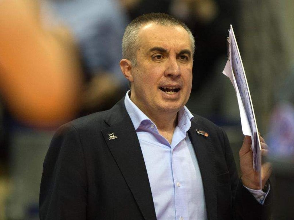 Roberto Serniotti ist der Cheftrainer der Berlin Volleys. Foto: Christophe Gateau