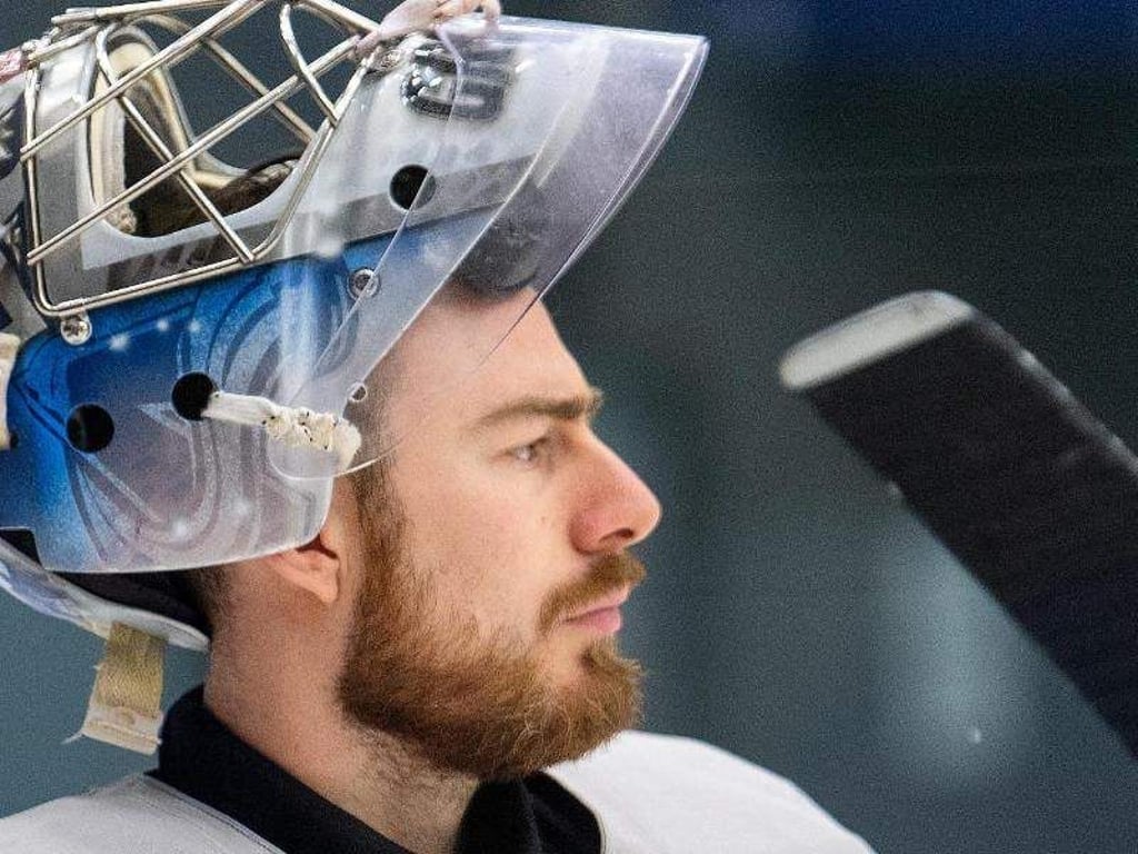 Muss gegen Kanada wohl passen: DEB-Goalie Philipp Grubauer. Foto: Monika Skolimowska