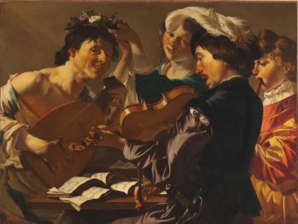 «Concert» (1623) von Dirck van Baburen in der Ausstellung «Holländische Meister aus der Eremitage. Augäpfel der Zaren». Foto: State Hermitage Museum St. Petersburg