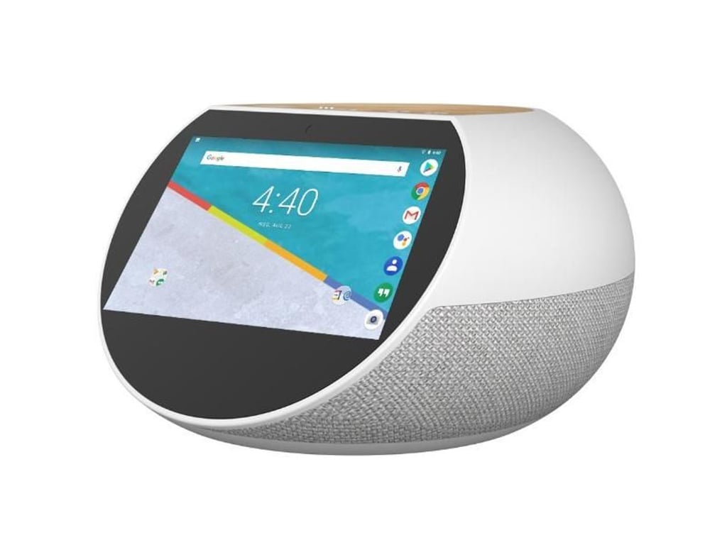 Den Smartspeaker Hello von Archos gibt es in einem runden Format ebenso wie in zwei eckigen Varianten. Foto: Archos