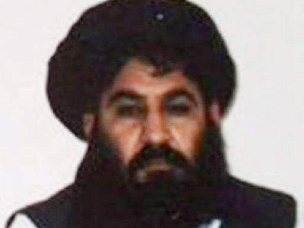 Mansur kam bei einem US-Drohnenangriff in der pakistanischen Provinz Baluchistan ums Leben. Foto: Afghan Taliban Militants /Archiv