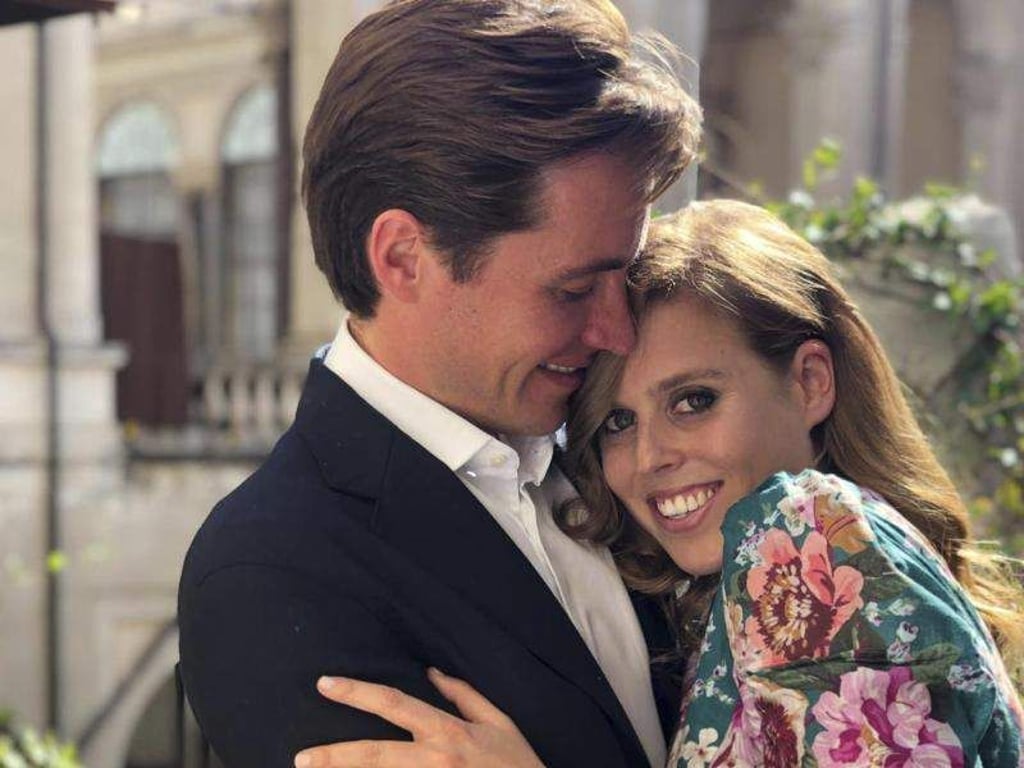 Prinzessin Beatrice und Edoardo Mapelli Mozzi. Foto: AP/Princess Eugenie/Buckingham Palace