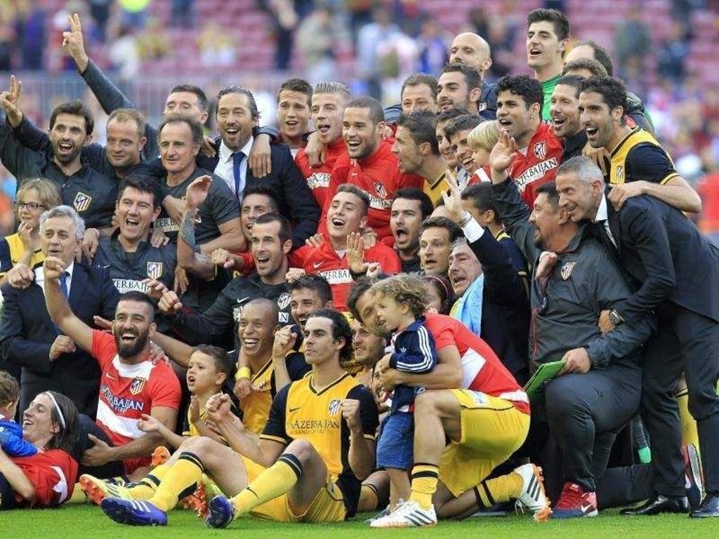 Atlético Madrid wurde nach 18 Jahren wieder spanischer Meister. Foto: Andreu Dalmau