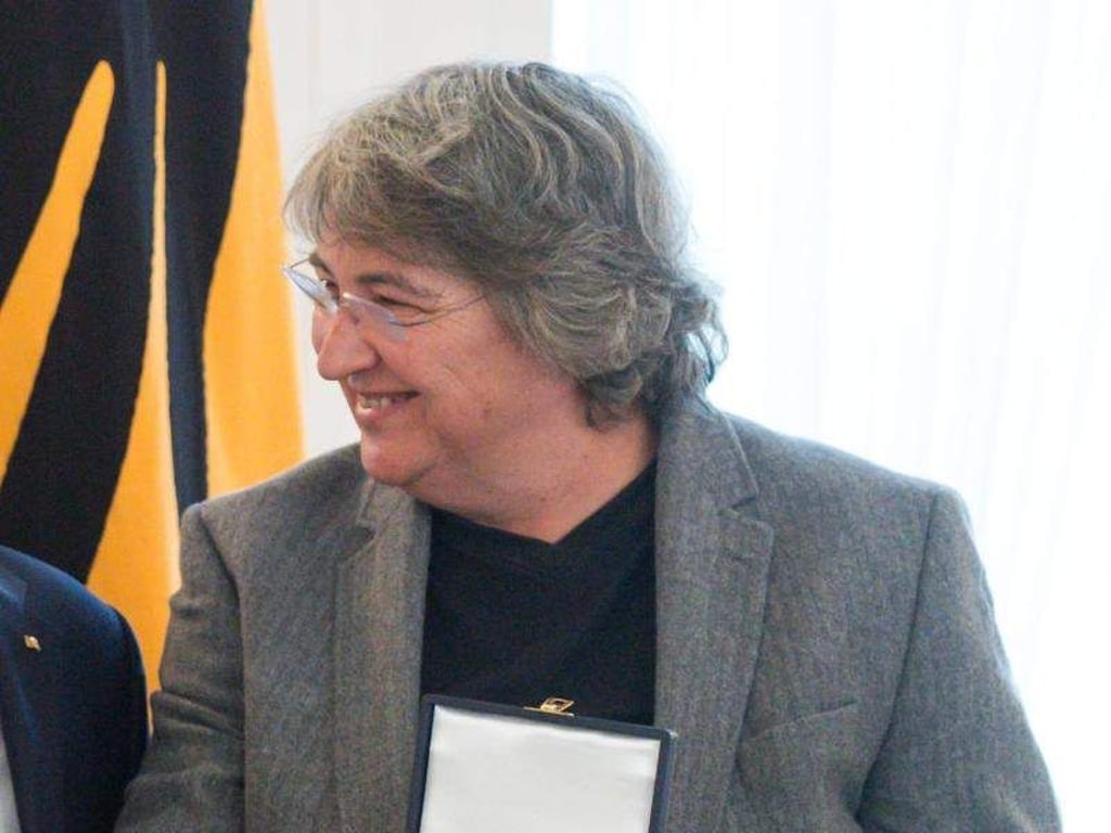 Die Theaterregisseurin Andrea Breth aus Wien (2015). Foto: Bernd von Jutrczenka