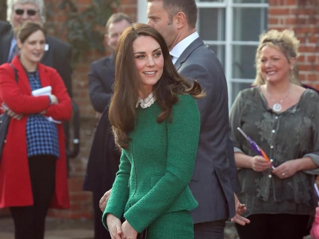 Die britische Herzogin Catherine (Kate) besuchte das East Anglia's Kinder Hospiz. Foto: Chris Radburn
