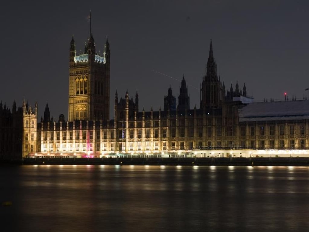 Noch strahlt der Westminsterpalast in vollem Glanze. Foto: David Parry/PA