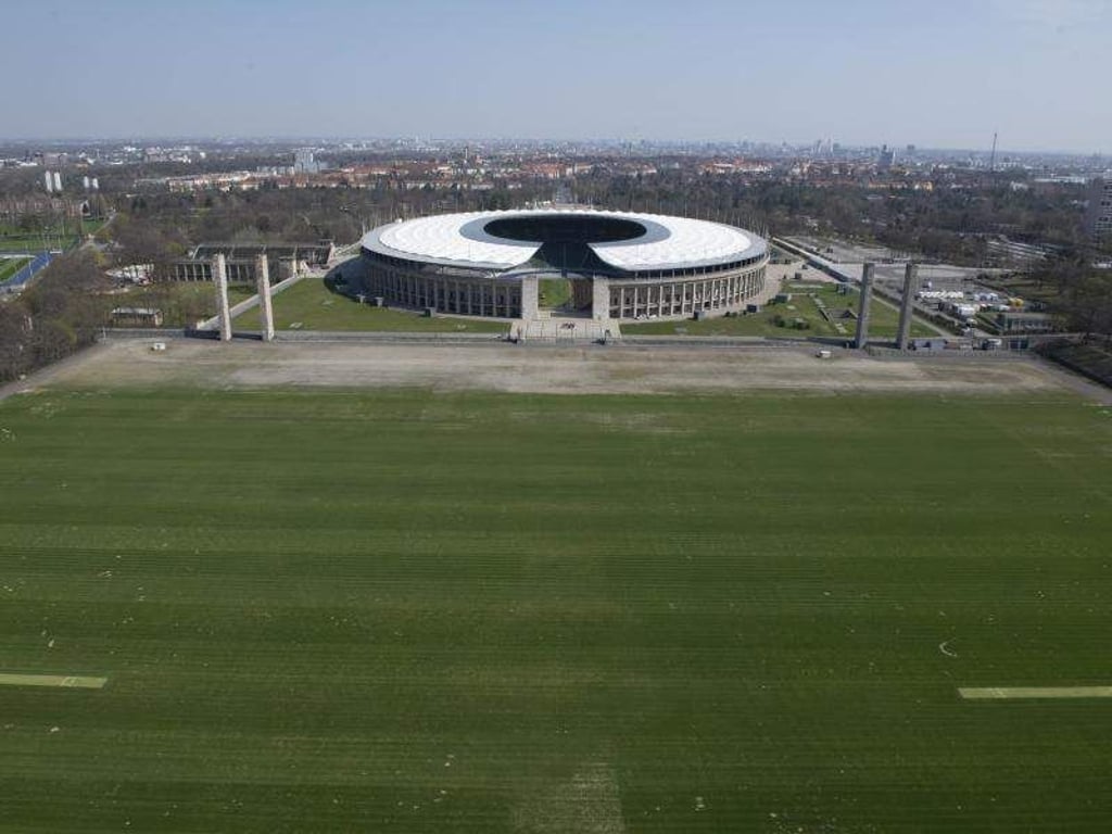 Zentrale Sportstätte der «Finals 2019»: Der Olympiapark in Berlin. Foto: Paul Zinken