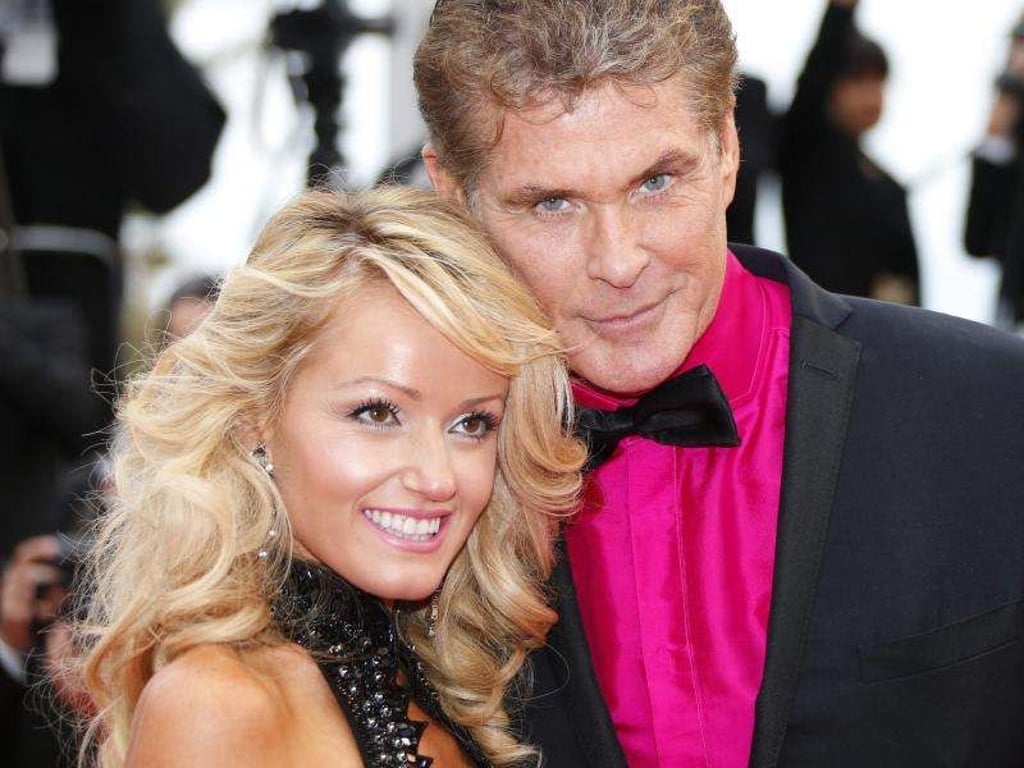 David Hasselhoff und Hayley Roberts sind seit 2016 verlobt. Foto: Ian Langsdon/EPA