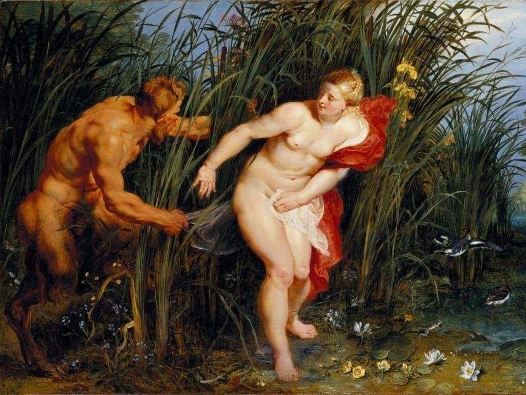 Peter Paul Rubens' «Pan and Syrinx» (1617). Foto: Royalacademy.org.uk