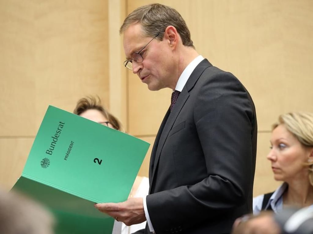 Die Präsidentschaft der Länderkammer wechselt jedes Jahr zum 1. November. Müller war Ende September gewählt worden. Foto: Wolfgang Kumm