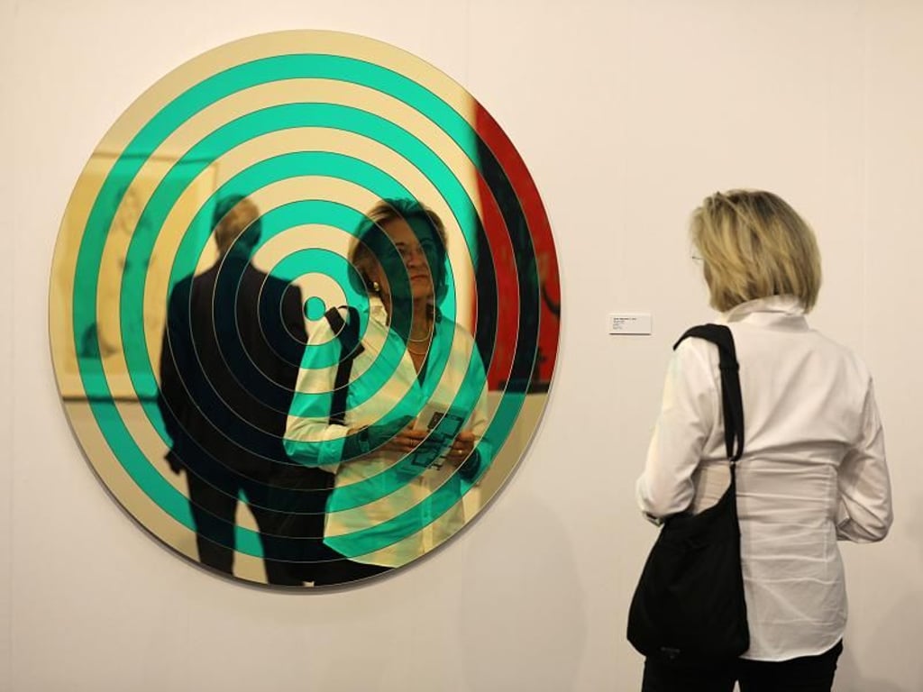 «Silence» von John Armleder. Foto: Oliver Berg