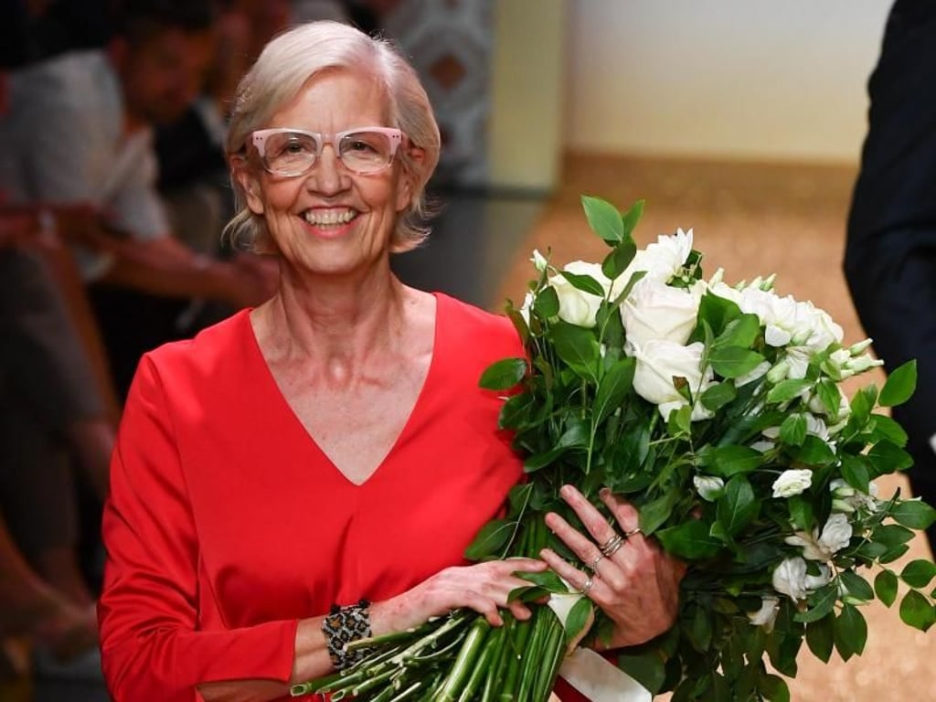 Karin Veit verabschiedet sich nach Jahrzehnten aus dem Unternehmen Marc Cain. Foto: Jens Kalaene