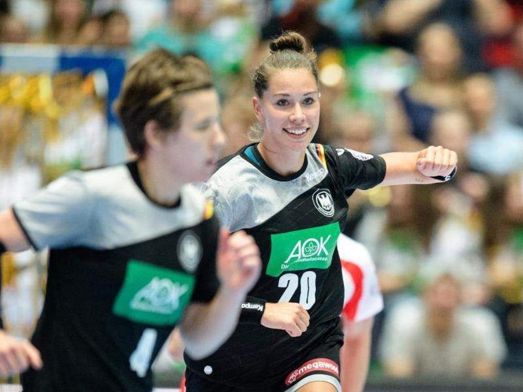 Im Alter von 20 Jahren ist Emily Bölk eine Leistungsträgerin bei den deutschen Handballerinnen. Foto: Matthias Balk
