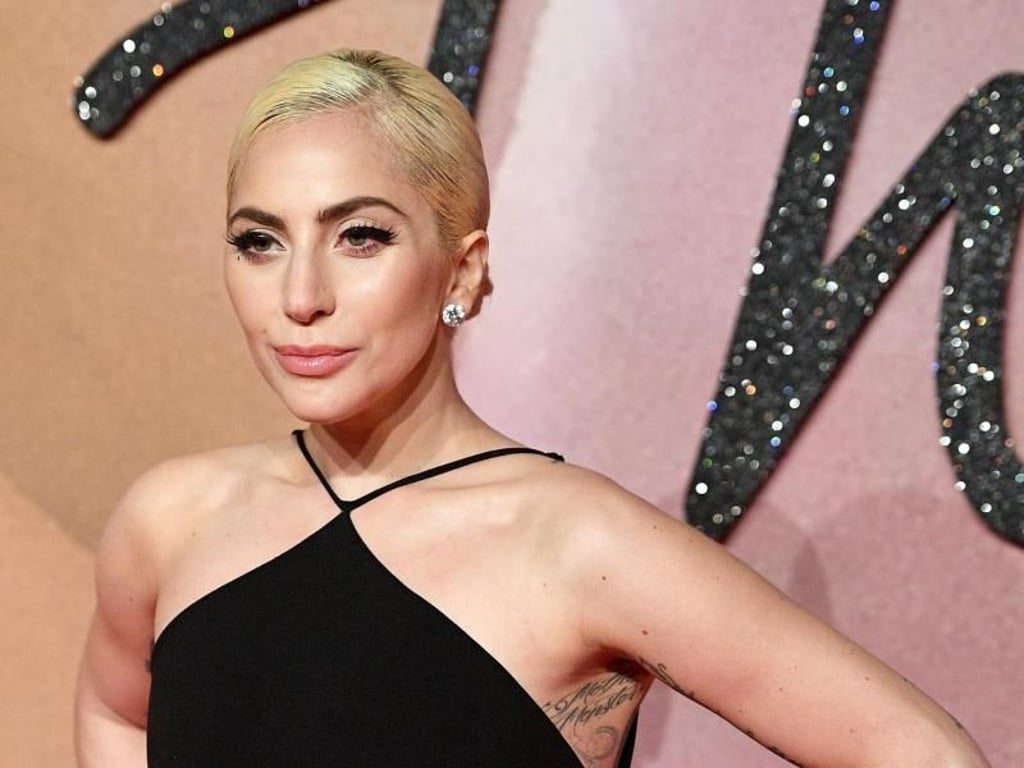 US-Sängerin Lady Gaga 2016 in London bei den British Fashion Awards. Foto: Facundo Arrizabalaga