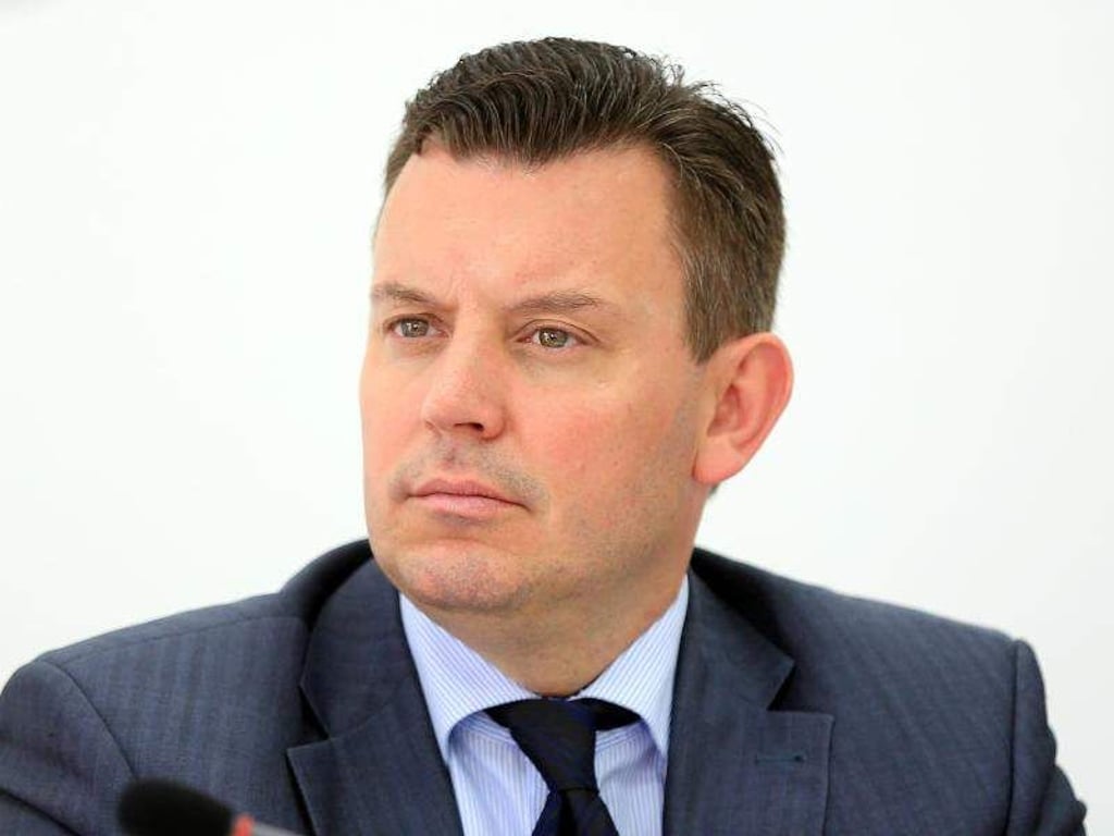 Sachsen-Anhalts Finanzminister André Schröder (CDU). Foto: Peter Gercke/Archiv