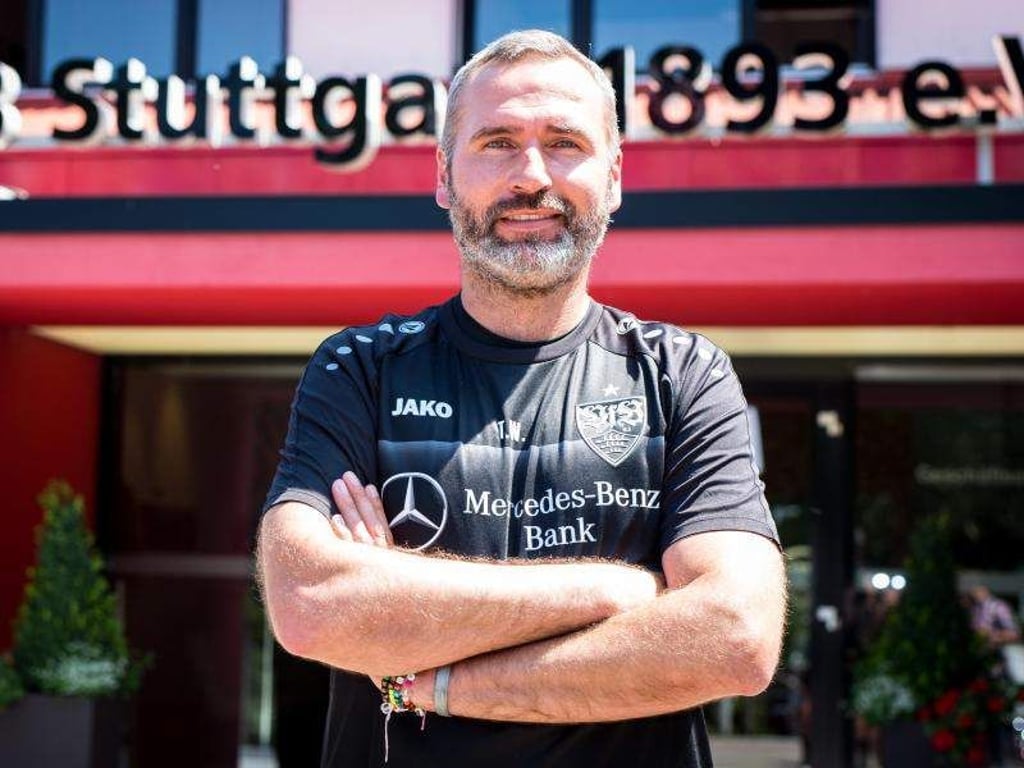 Tim Walter ist der neue Trainer des VfB Stuttgart. Foto: Christopher Schmidt