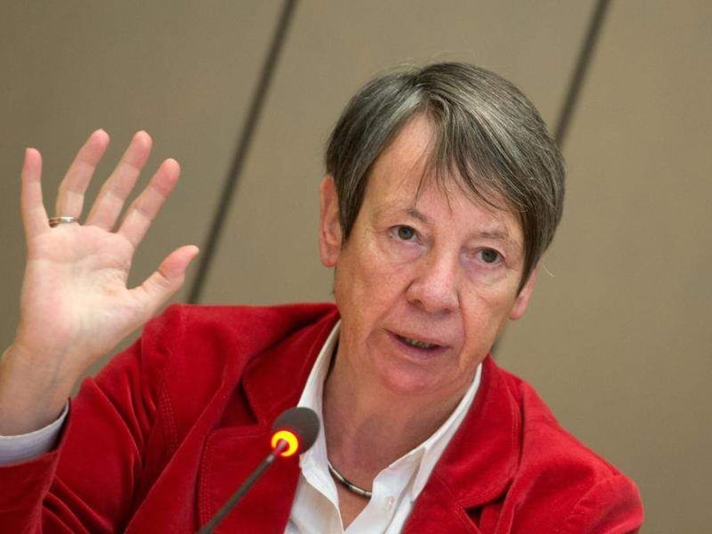 Bundesumweltministerin Barbara Hendricks fordert eine Anerkennung von Klimaflüchtlingen. Foto: Arno Burgi