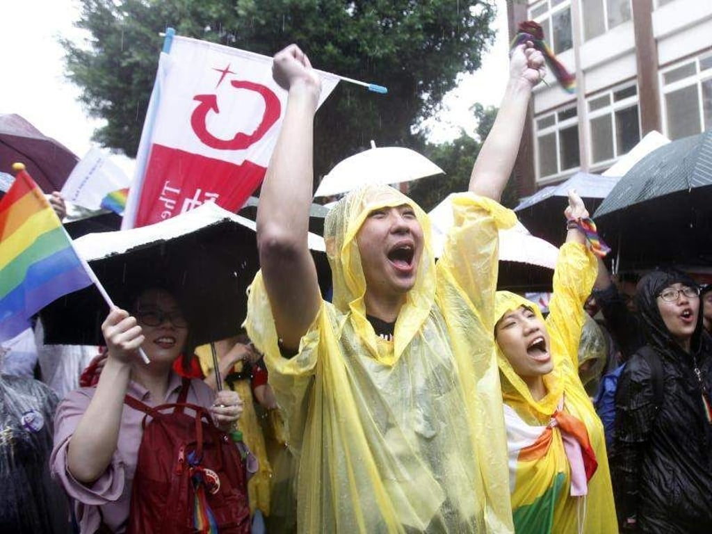 Taiwan ist das erste Land in Asien, das die Homoehe einführt. Foto: Chiang Ying-Ying/AP