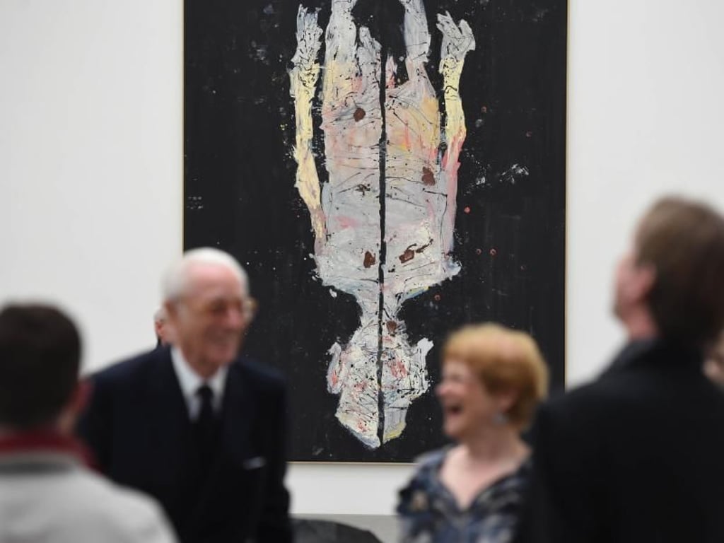 Georg Baselitz, Avignon ade, 2017. Foto: Felix Hörhager