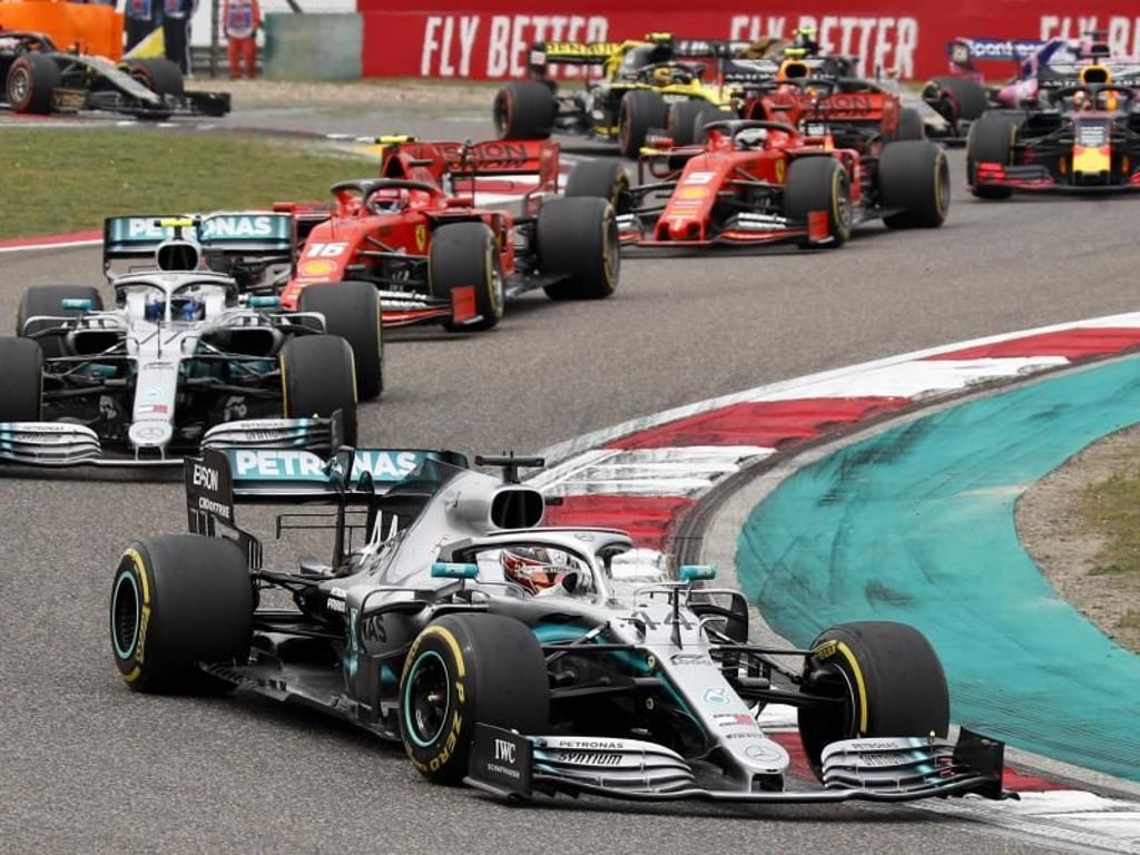 Mercedes-Pilot Lewis Hamilton hat den Großen Preis von China gewonnen. Foto: Andy Wong/AP