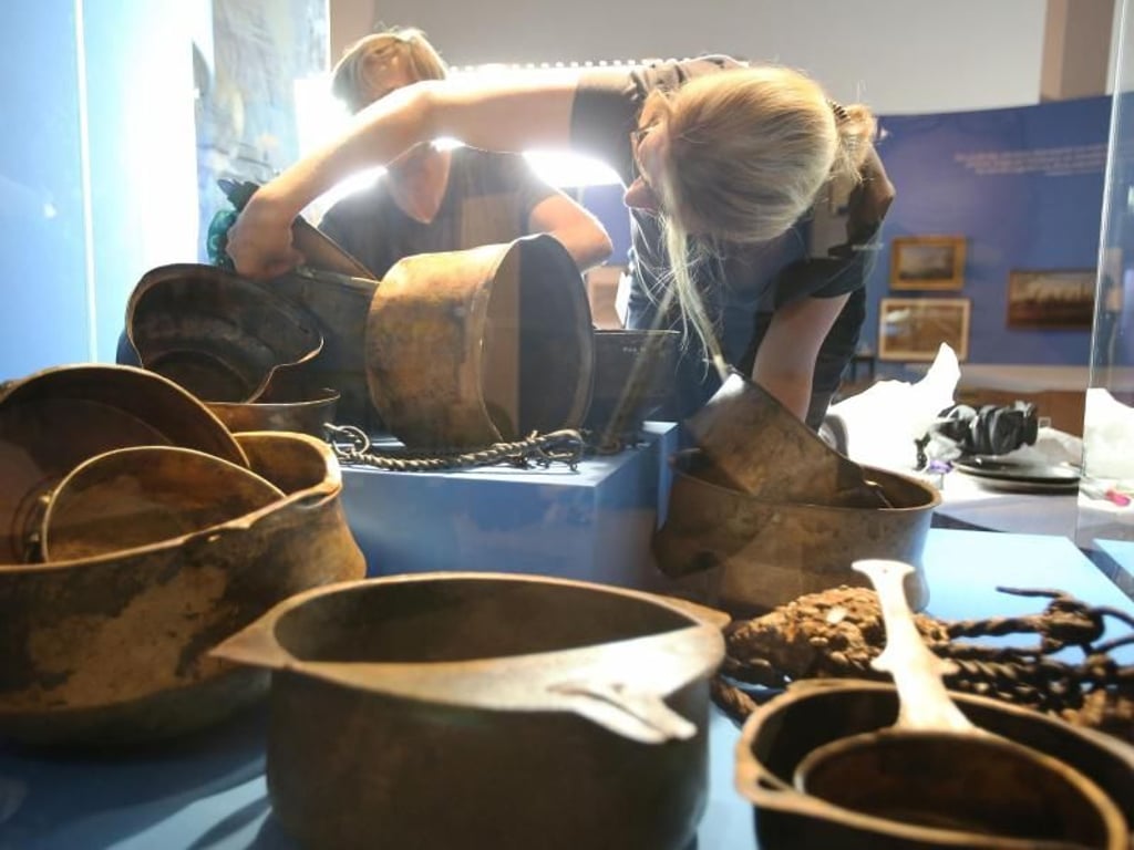 Der Hortfund von Neupotz - ein Barbarenschatz. Foto: Oliver Berg