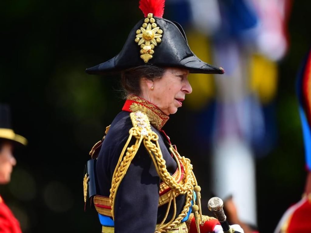 Prinzessin Anne hoch zu Ross. Foto: Victoria Jones/PA Wire