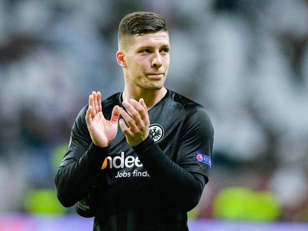 Verabschiedet sich Eintracht-Torjäger Luka Jovic Richtung Real Madrid? Foto: Uwe Anspach