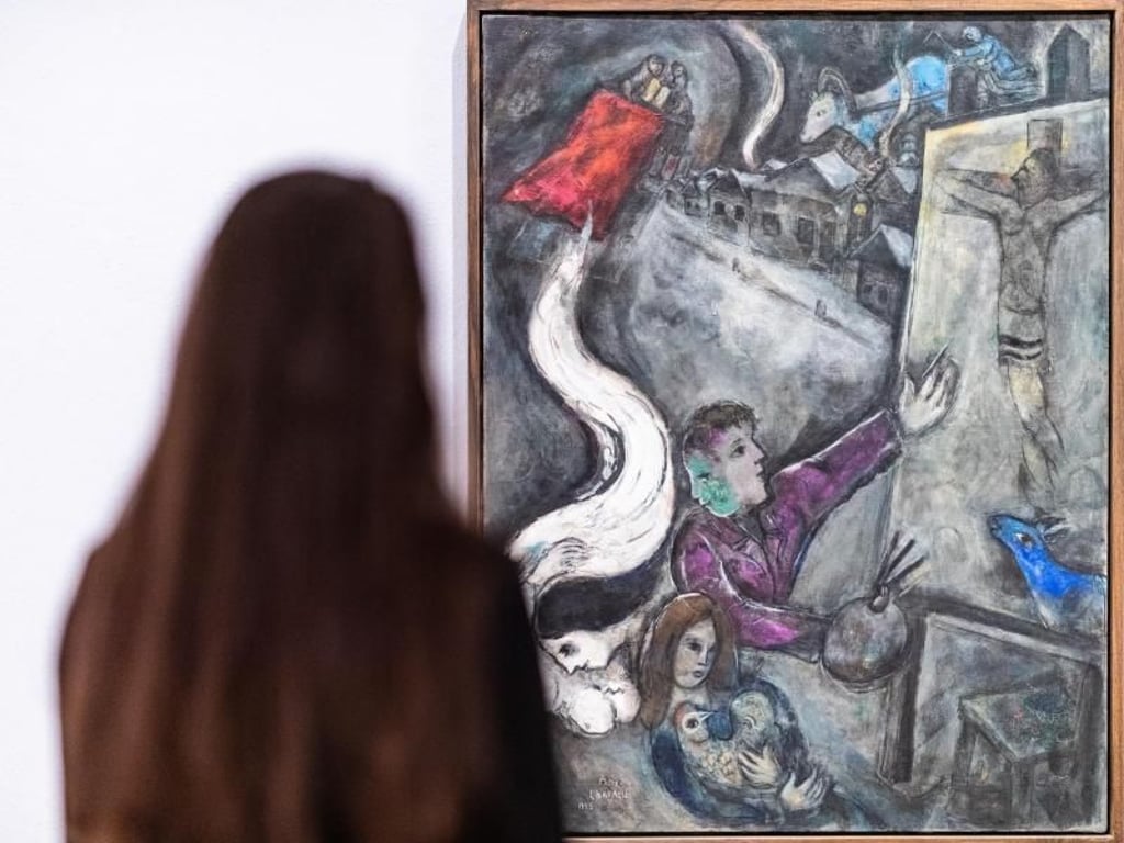 Marc Chagalls «Die Seele der Stadt». Foto: Guido Kirchner
