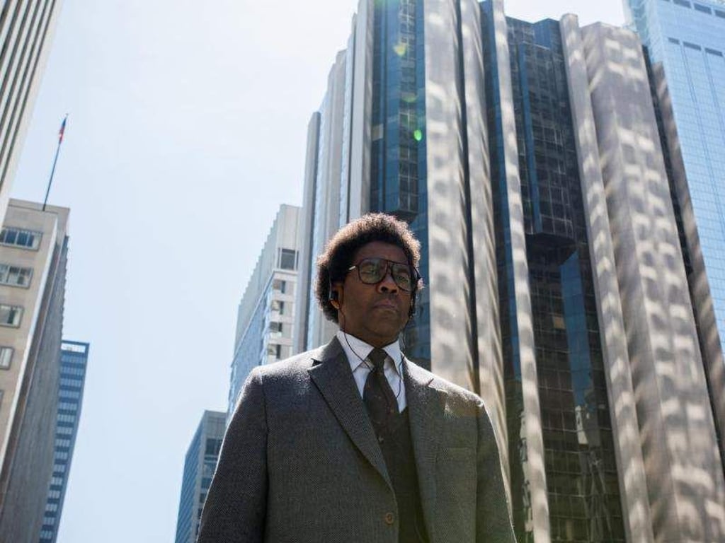 Strafverteidiger Roman J. Israel, Esq. (Denzel Washington) ist ein idealistischer Einzelgänger. Foto: Sony Pictures Entertainment Deutschland GmbH