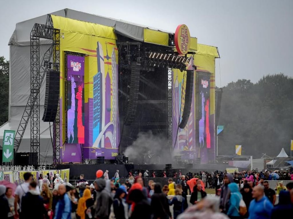 Das Musikfestival Lollapalooza findet dieses Jahr in Hoppegarten statt. Foto: Britta Pedersen