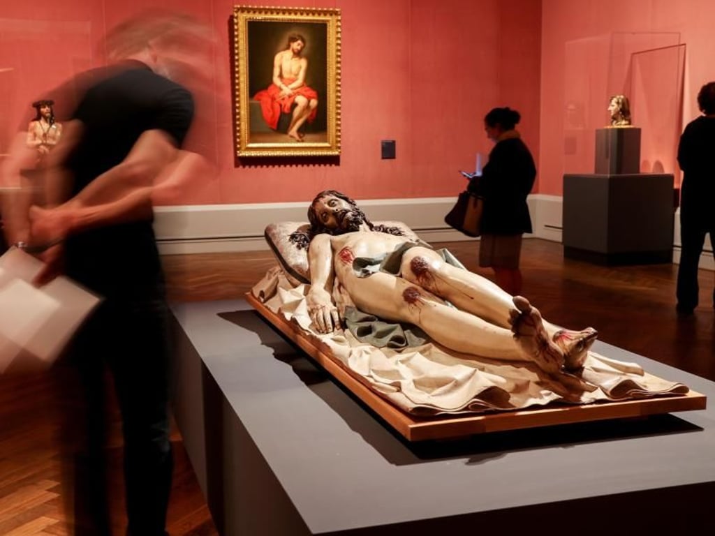 «Der tote Christus» von Gregorio Fernández. Foto: Kay Nietfeld