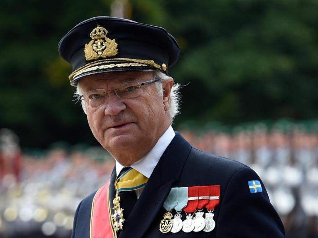 Der schwedische König Carl XVI. Gustaf (2016). Foto: Rainer Jensen