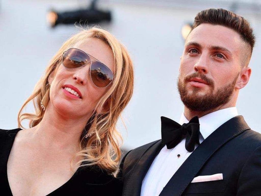 Sam Taylor-Johnson und ihr Mann Aaron bei der Premiere von «Nocturnal Animals» beim Filmfest in Venedig. Foto: Claudio Onorati