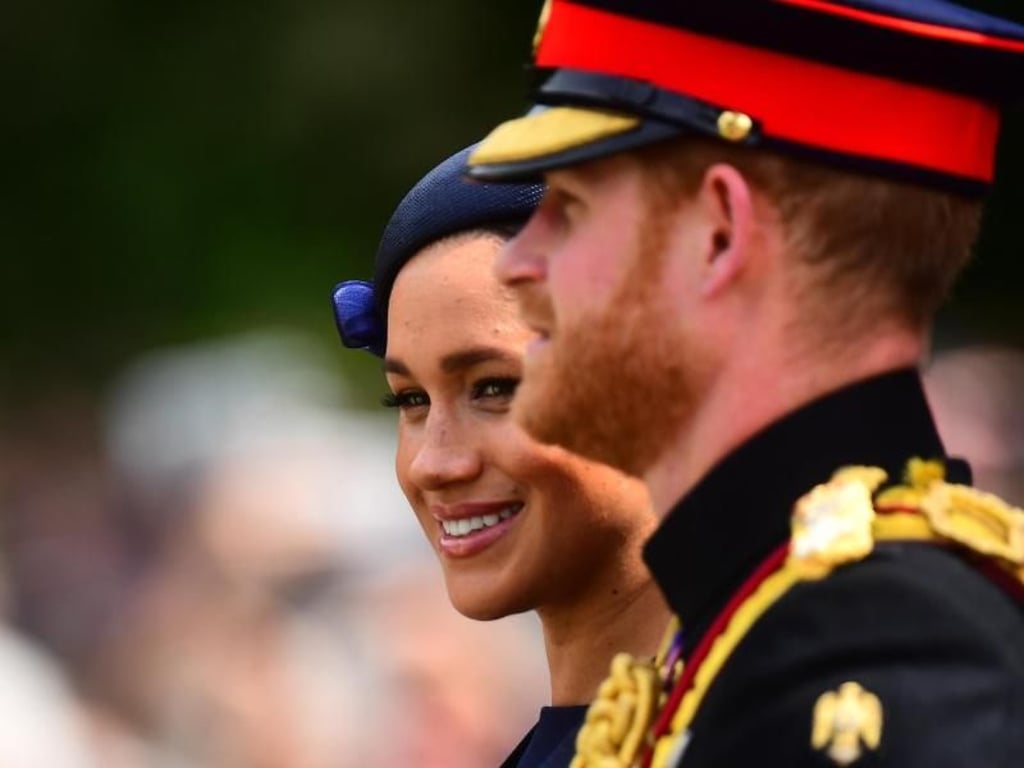 Harry und Meghan stehen besonders im Fokus des Interesses. Foto: Victoria Jones/PA Wire