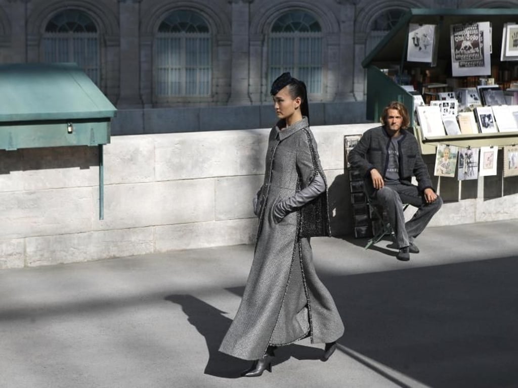 Paris als Kulisse für die Schau von Chanel. Foto: Francois Mori