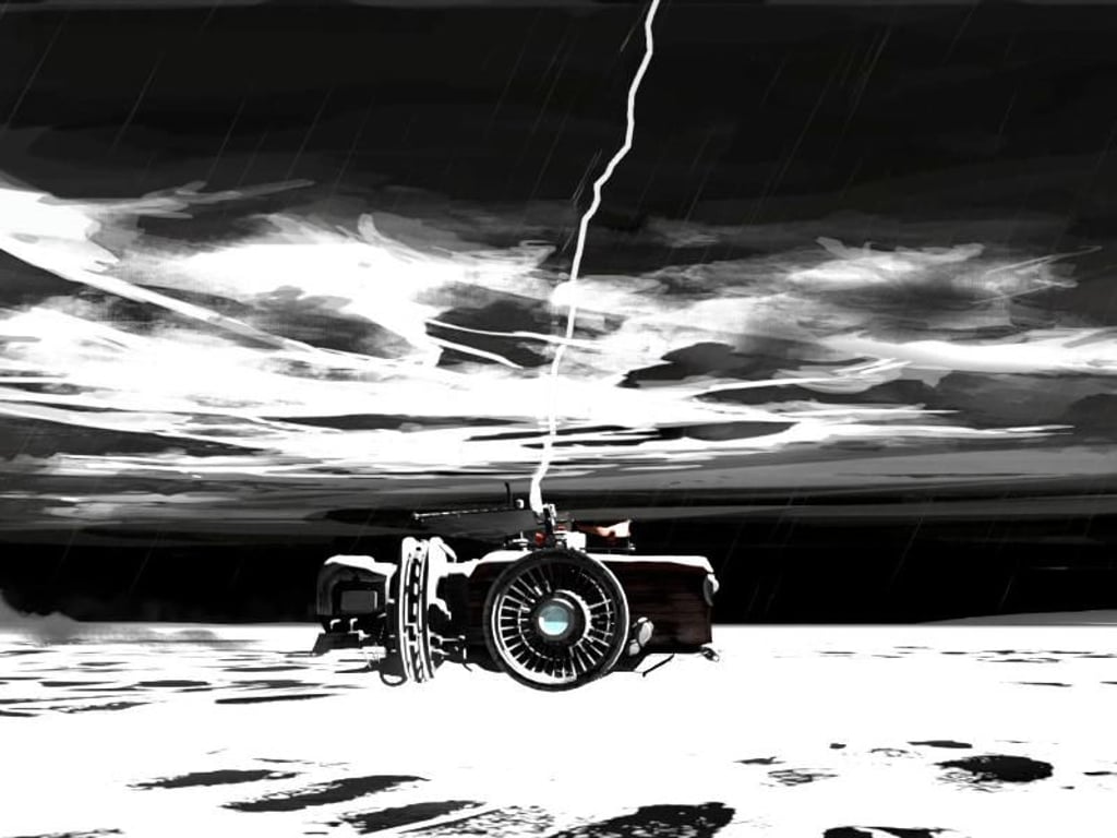 Was macht man eigentlich so im Nichts? Diese und andere Fragen beantwortet «FAR: Lone Sails». Foto: Mixtvision/Okomotive