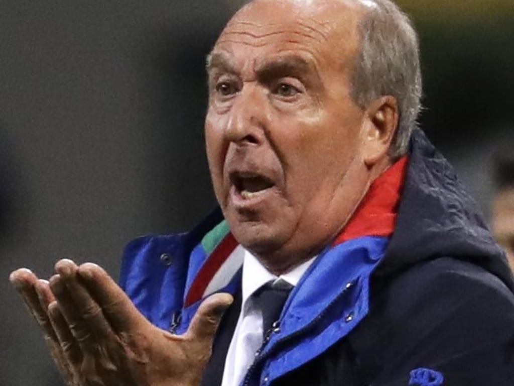 Italiens Trainer Gian Piero Ventura versteht die Welt nicht mehr - eine WM ohne Italien! Foto: Luca Bruno