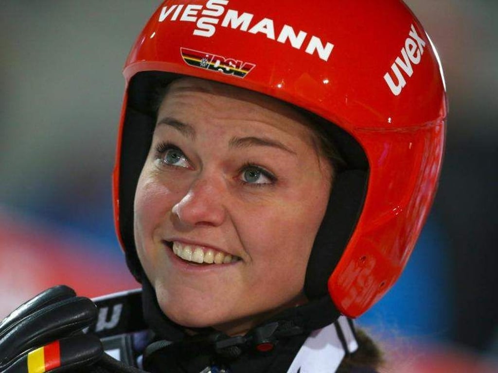 Carina Vogt, Olympiasiegerin von Sotschi und Doppelweltmeisterin in Falun. Foto: Karl-Josef Hildenbrand